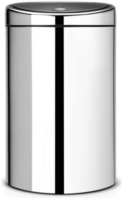 Brabantia - 10/23L Twin Bin - Brilliant Steel